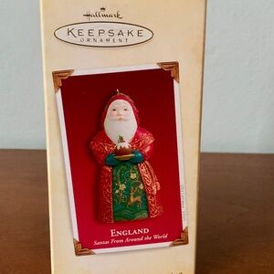 Hallmark Keepsake Ornament 2005 Santas Around The World - England